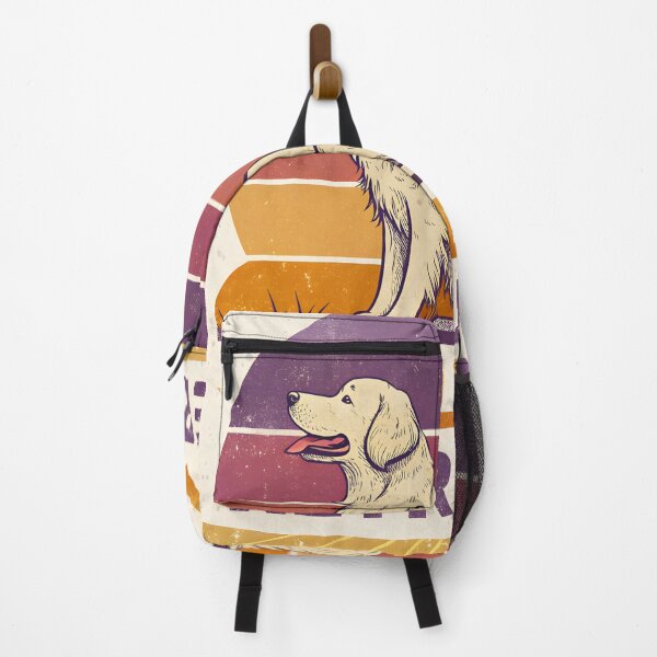 Item preview, Retro Sunset Golden Retriever Vintage Dog Gift designed and sold by MintedArts.