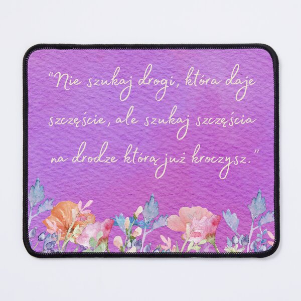 Item preview, Inspirational Quote in Polish with Floral Design designed and sold by icreativestudio.