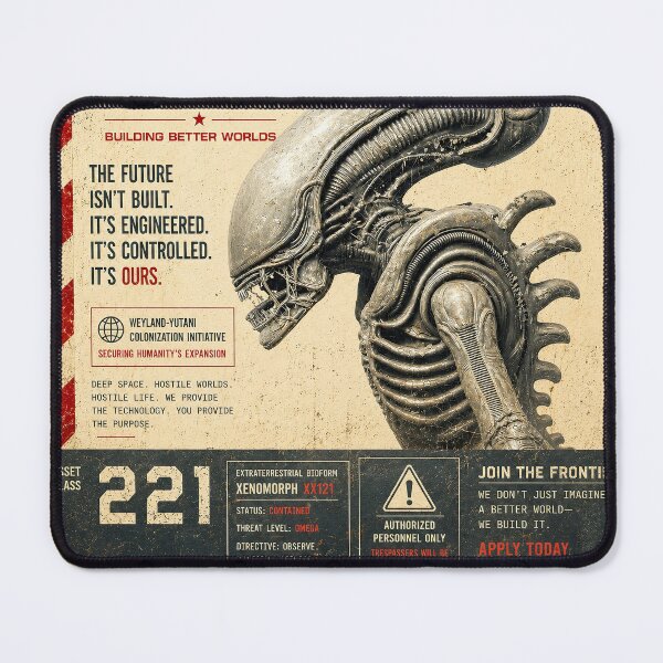 Item preview, Engineered Future designed and sold by PlanetBPop.
