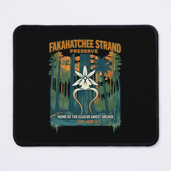 Item preview, Fakahatchee Strand Preserve Ghost Orchid Vintage Florida Nature Lover designed and sold by clarabersetart.