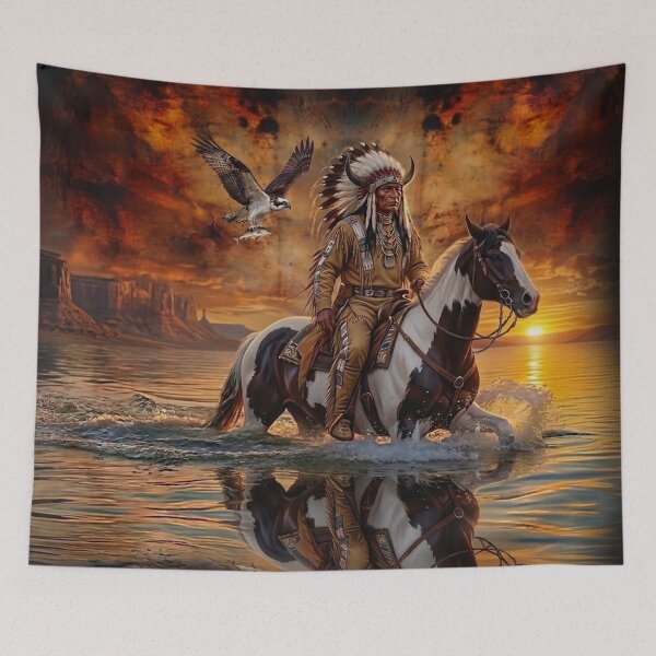 Item preview, APACHE RIVER  designed and sold by johnnyssandart.