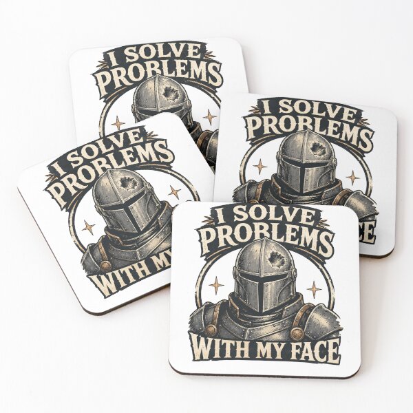 Item preview, I Solve Problems With My Face designed and sold by INKBORN FORGE.