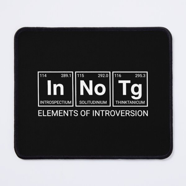 Item preview, Scientific Graphic Design Elements of Introversion designed and sold by SplashTastic.