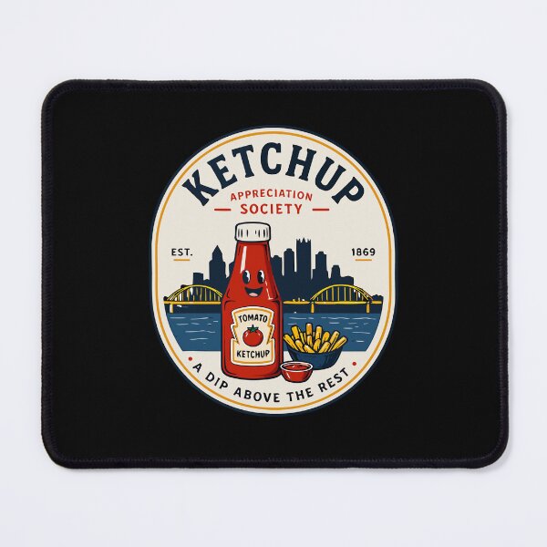 Item preview, Ketchup Appreciation Society Pittsburgh Ketchup Bottle Mascot designed and sold by barrycantre11.