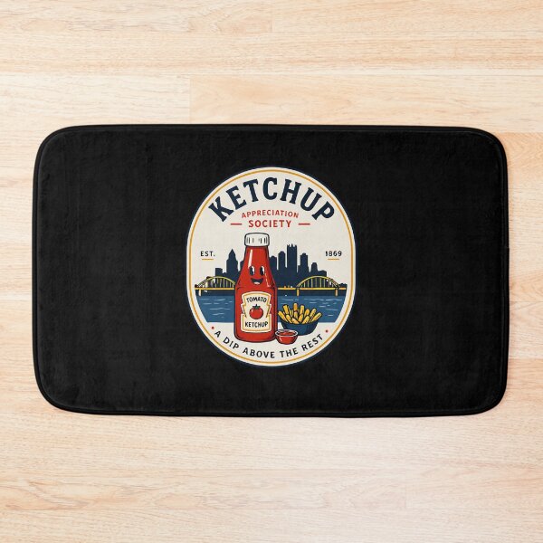 Item preview, Ketchup Appreciation Society Pittsburgh Ketchup Bottle Mascot designed and sold by barrycantre11.