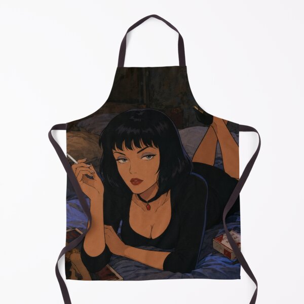 Item preview, Midnight Femme Fatale Noir Anime Aesthetic designed and sold by Hollow Moon Studios..