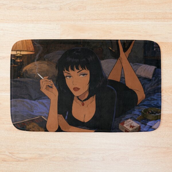 Item preview, Midnight Femme Fatale Noir Anime Aesthetic designed and sold by  Hollow Moon Studios..