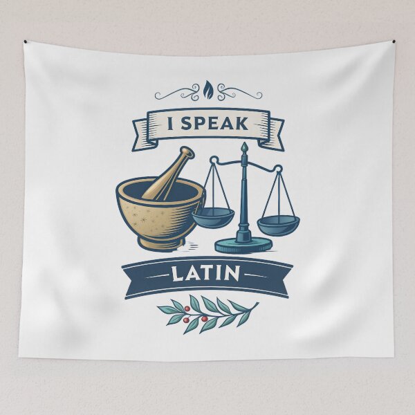 Item preview, I Speak Latin Funny Pharmacist Pharmacy Gift designed and sold by MintedArts.