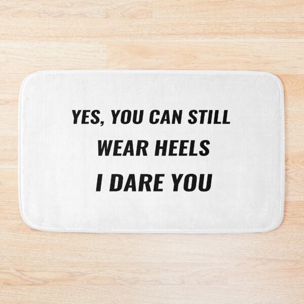 Item preview, Yes You Can Still Wear Heels I Dare You T-Shirt – Short Couple Tee | Uncle Jichuan designed and sold by Uncle-Jichuan.