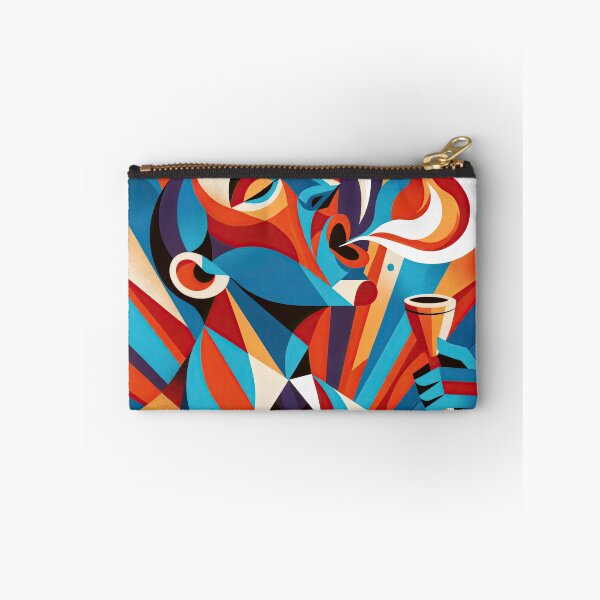 Item preview, Wall Art - Postcard - Fire Breather – Cubist Spectacle designed and sold by ForeverPrintsOK.