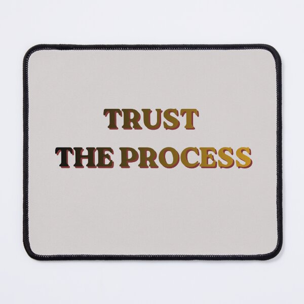 Item preview, Trust The Process Vintage Grunge Gold Typography designed and sold by Rhodes Shop.