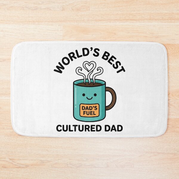 Item preview, Dads Fuel Coffee Addict Sarcastic Fathers Day Sticker designed and sold by Mr-wow.