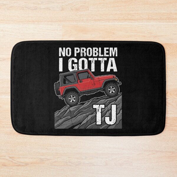 Item preview, No Problem I Gotta Wrangler TJ - Vintage Red Off-Road 4x4 Trail Humor Graphic designed and sold by Off-Road-Zone.