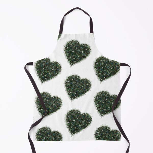 Item preview, Acrylic painting of a heart made of flowers, berries and herbs designed and sold by creaphyl28.