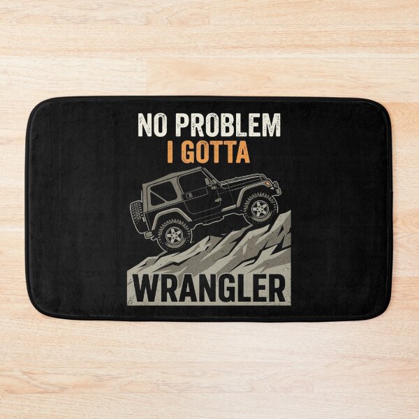 Item preview, No Problem I Gotta Wrangler TJ - Vintage Red Off-Road 4x4 Black designed and sold by Off-Road-Zone.