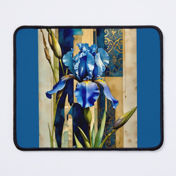 Item preview, Iris..Blue and Gold designed and sold by ©Janis Zroback.