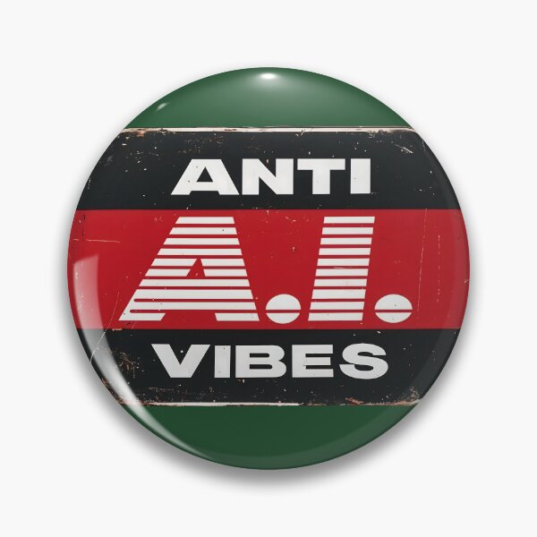 Item preview, Anti A.I. Vibes designed and sold by Vashy56.