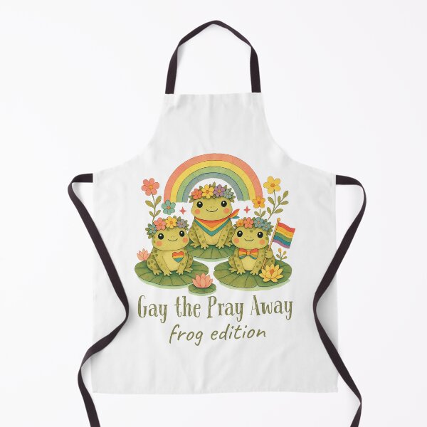 Item preview, Gay the Pray Away Frogs — Funny Pride LGBTQ Frog Cute Vintage Cottagecore Gift designed and sold by SillentDesign.
