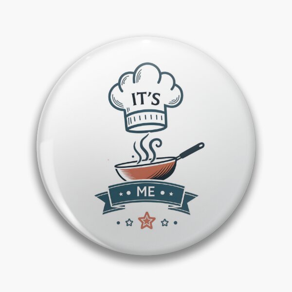 Item preview, It's Me Funny Chef Cook Toque Hat Pan Gift designed and sold by MintedArts.