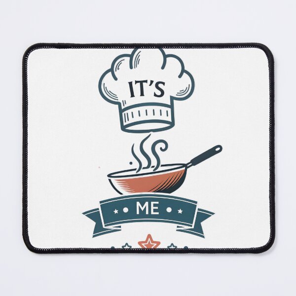 Item preview, It's Me Funny Chef Cook Toque Hat Pan Gift designed and sold by MintedArts.