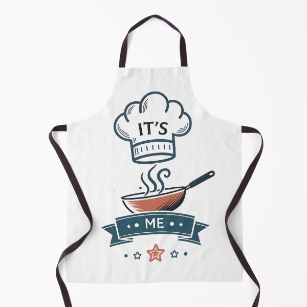 Item preview, It's Me Funny Chef Cook Toque Hat Pan Gift designed and sold by MintedArts.