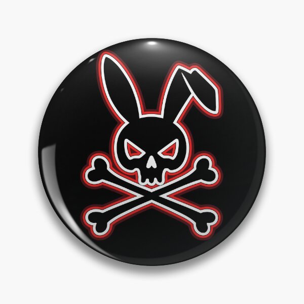 Item preview, Bunny Skull and Crossbones designed and sold by jkrphoto.