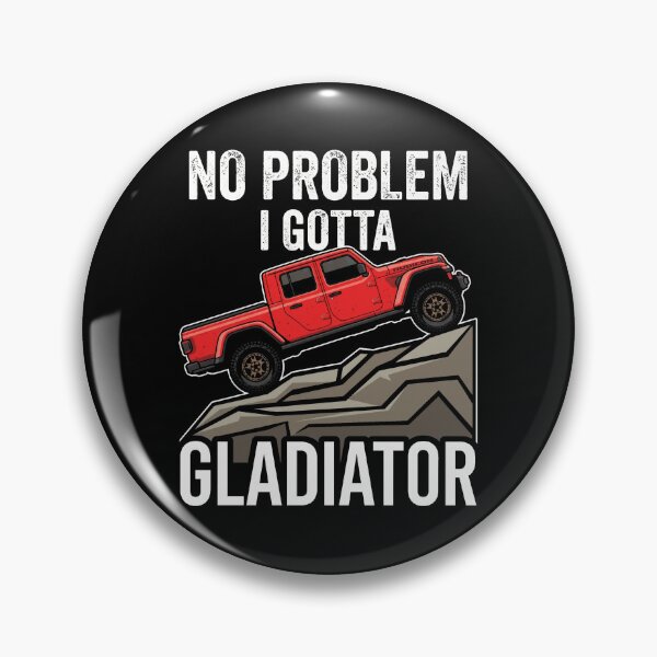 Item preview, No Problem I Gotta Gladiator JT - Red Off-Road 4x4 Truck Red designed and sold by Off-Road-Zone.