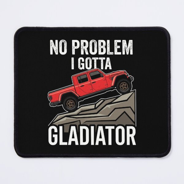 Item preview, No Problem I Gotta Gladiator JT - Red Off-Road 4x4 Truck Red designed and sold by Off-Road-Zone.