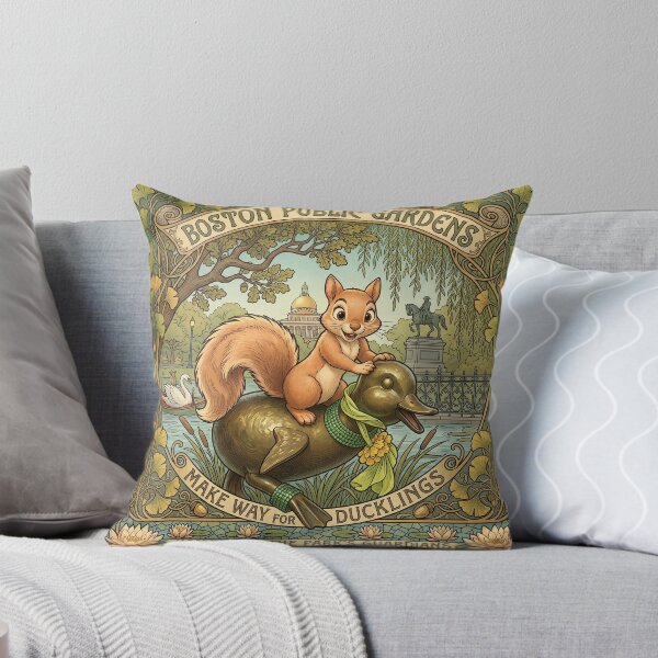 Item preview, Guardians of the Public Garden designed and sold by Wonderful world of whimsical Art of yesteryear and today .