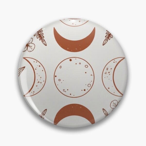Item preview, Boho Moon Phases Botanical Line Art | Terracotta Celestial Minimalist Design designed and sold by GalleryPeak.