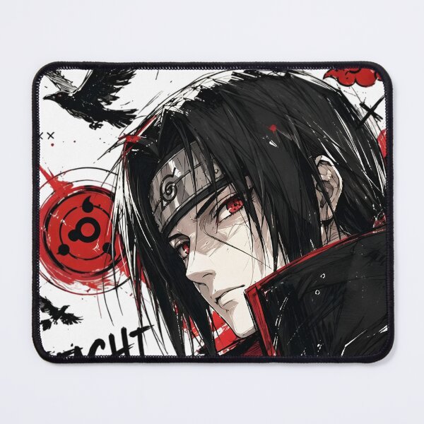 Item preview, Itachi Uchiha Akatsuki Graffiti Art | Dark Anime Manga Aesthetic designed and sold by Dyan4.