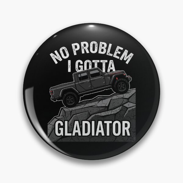 Item preview, No Problem I Gotta Gladiator JT - Red Off-Road 4x4 Truck Black designed and sold by Off-Road-Zone.