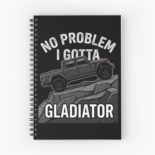 Item preview, No Problem I Gotta Gladiator JT - Red Off-Road 4x4 Truck Black designed and sold by Off-Road-Zone.