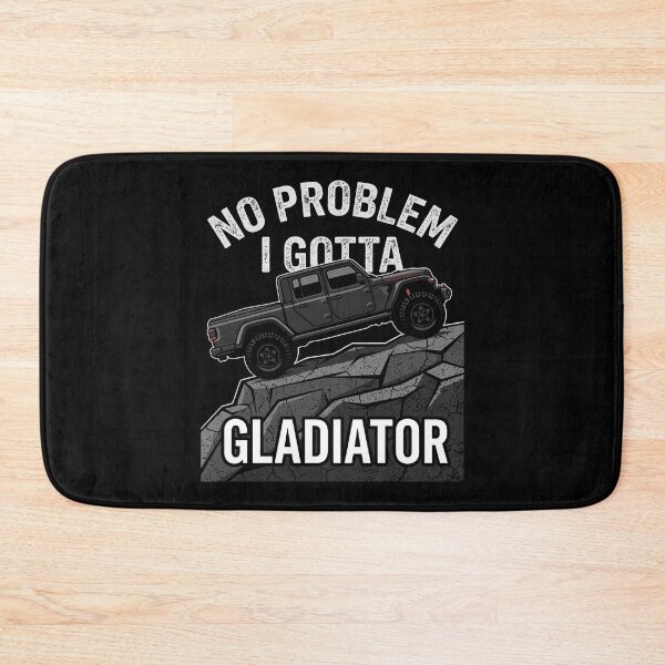 Item preview, No Problem I Gotta Gladiator JT - Red Off-Road 4x4 Truck Black designed and sold by Off-Road-Zone.