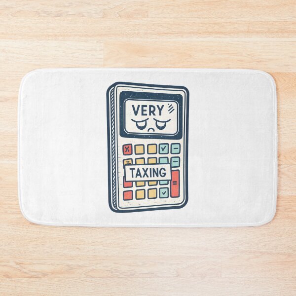 Item preview, Very Taxing Funny Accountant CPA Gift Calculator designed and sold by MintedArts.