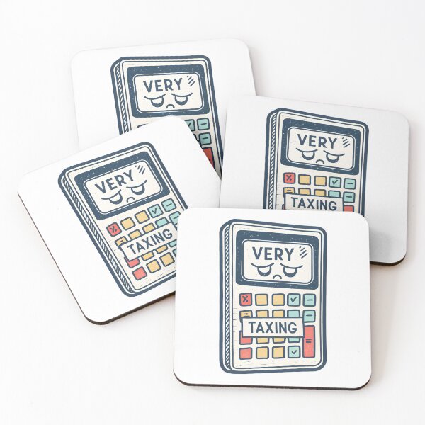 Item preview, Very Taxing Funny Accountant CPA Gift Calculator designed and sold by MintedArts.