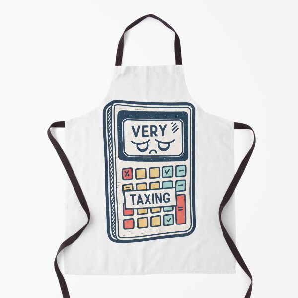Item preview, Very Taxing Funny Accountant CPA Gift Calculator designed and sold by MintedArts.