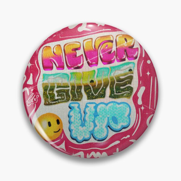 Item preview, Never give up designed and sold by Ledocover.