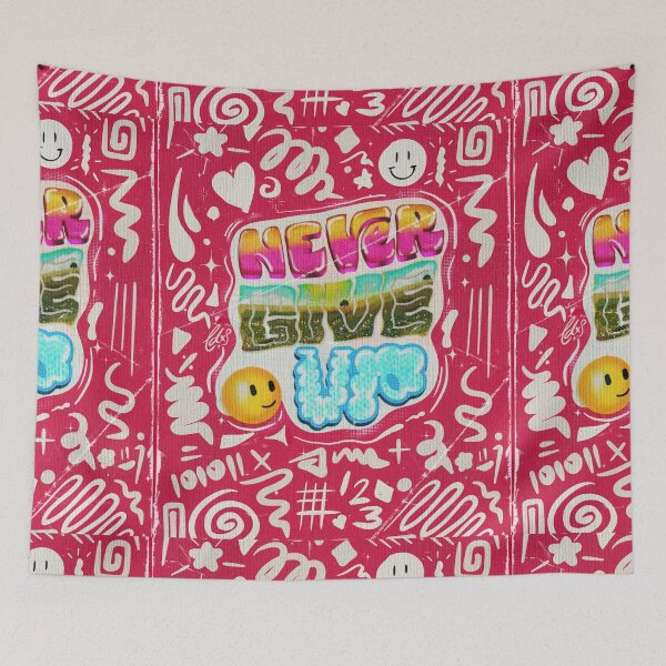 Item preview, Never give up designed and sold by Ledocover.