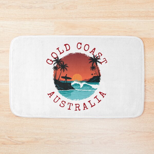 Item preview, Gold Coast - Australia (with Red Lettering) designed and sold by VelvetRoom.
