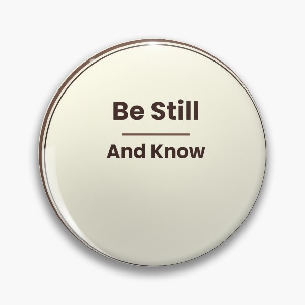 Item preview, Be Still And Know - Faith Christian Gift | Shirt Mug Sticker Tote designed and sold by HeartAndScrubs.