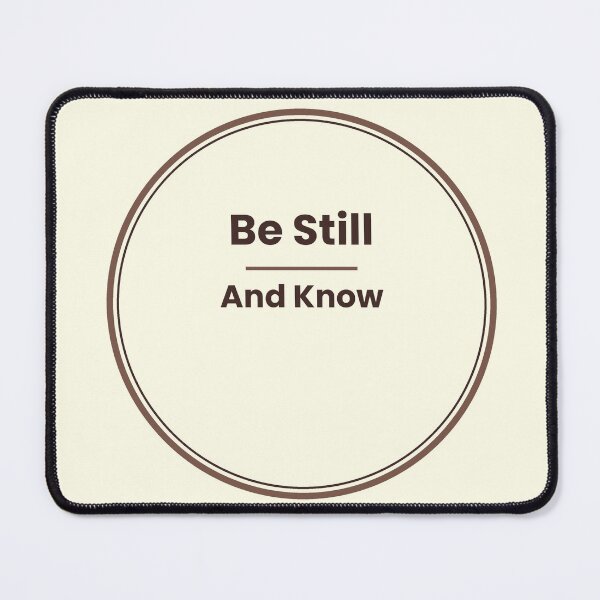 Item preview, Be Still And Know - Faith Christian Gift | Shirt Mug Sticker Tote designed and sold by HeartAndScrubs.