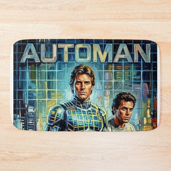 Item preview, The Digital Vigilante – Automan Fine Art Print designed and sold by Art's Diner.
