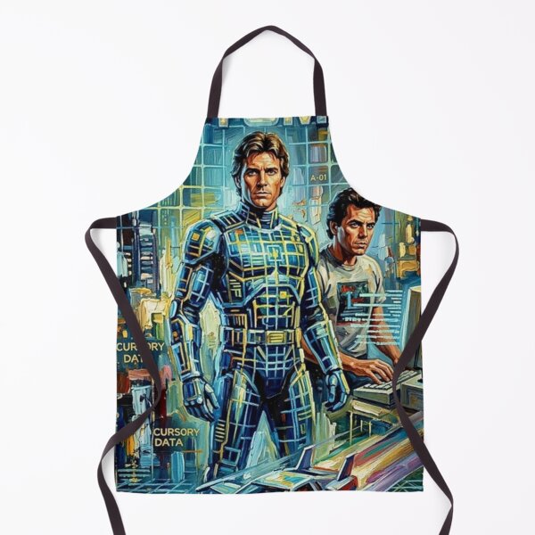 Item preview, The Digital Vigilante – Automan Fine Art Print designed and sold by Art's Diner.