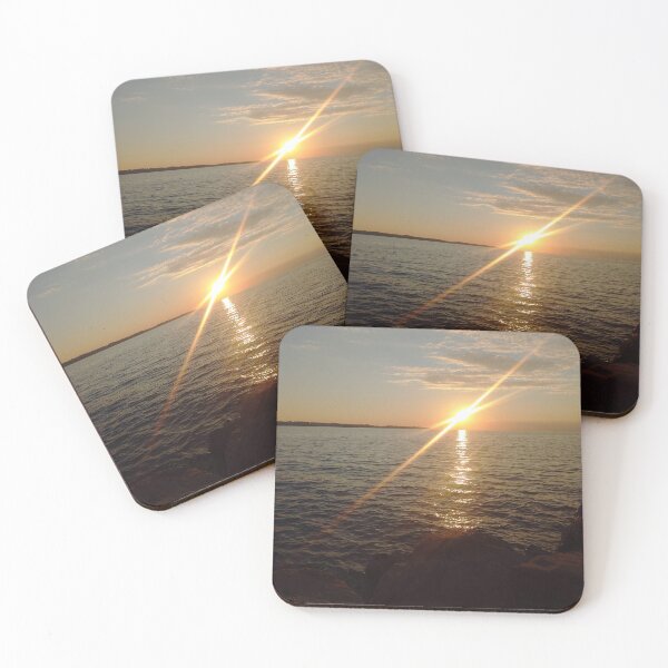 Item preview, Rocky Shore Sunset View photo designed and sold by AndaBast.