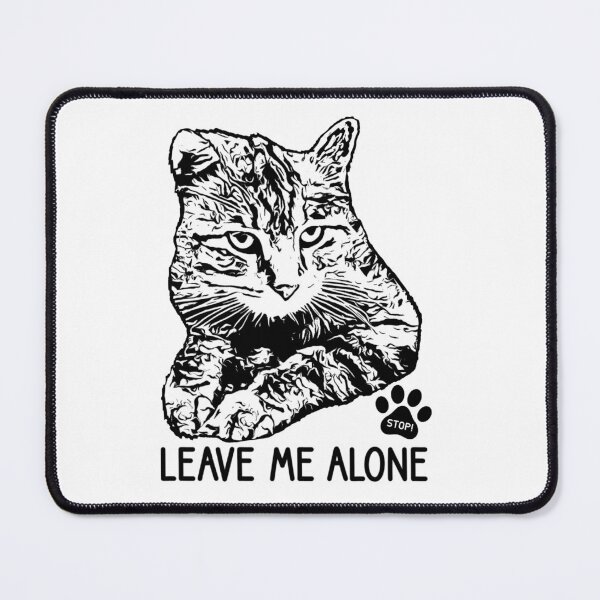 Item preview, Grumpy Cat Leave Me Alone Funny Cat White designed and sold by Graphroad.