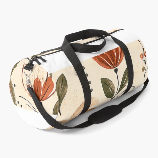 Item preview, Retro Boho Floral Rainbow Pattern – Abstract Botanical Seamless Design designed and sold by Barelythere2324.