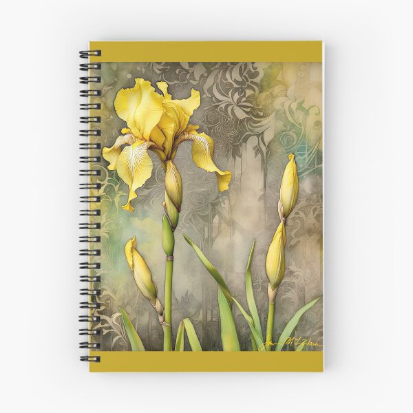Item preview, Iris..Yellow and Gold designed and sold by ©Janis Zroback.