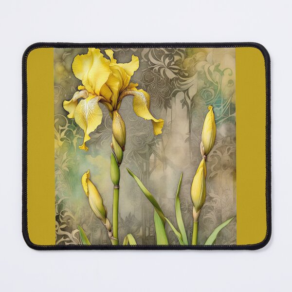 Item preview, Iris..Yellow and Gold designed and sold by ©Janis Zroback.