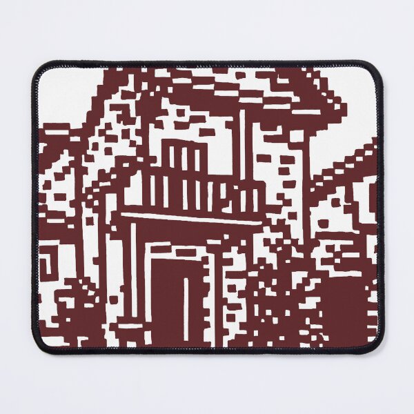 Item preview, Pixel Stone House – Retro Vector Design | DOVE™ © ® designed and sold by D O V E S H O P.
